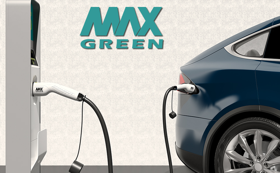 Cablu de Incarcare ev masini electrice Max Green Type 2 la Type 2 32A 22 KW Trifazic 5 metri lungime