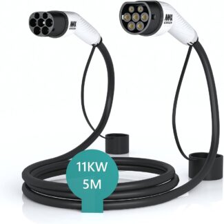 Cablu de Incarcare pentru Masini Electrice 11 kW 5 m 16 A Tip 2 Trifazic Max Green