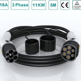 Cablu Incarcare Masini Electrice 5m 11kW 16A Type 2 Max Green