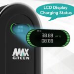 Statie Incarcator Vehicul Masina Electrica EV pt Acasa Model Tip2 16 Amp 11kW Trifazic Afisaj LCD 5M