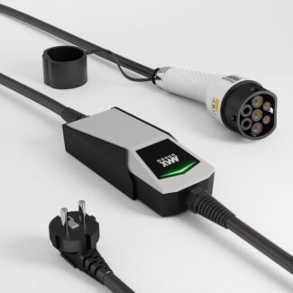 Statie Portabila Incarcare Masini Electrice Type 2/Stecher 220-230v 7,5M Max Green