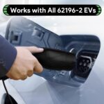 Statie Incarcare Masini Electrice Pentru Acasa 11kW 5M 16 Amp Type 2 Trifazica Max Green