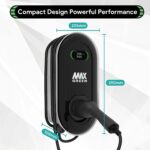 Statie de Incarcare Masini Electrice Acasa 11 kW 16 A, Type 2, Cablu 5 m, Trifazata. Statie Incarcare Masini Electrice Acasa 11kW 16 Amp Type 2, Cablu 5 M, Trifazica Max Green. Statie Incarcare Masini Electrice Pentru Acasa 11kW 5M 16 Amp Type 2 Trifazica Max Green