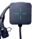 Statie incarcare masini electrice LEKTRI.CO 1P7K, monofazata 7.4 kW, 32A, Type 2, cablu 5m, Wi-Fi