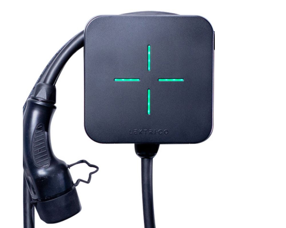 Statie incarcare masini electrice LEKTRI.CO 1P7K, monofazata 7.4 kW, 32A, Type 2, cablu 5m, Wi-Fi