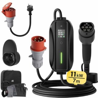 Stație de încărcare mobilă 11kW trifazica, 7m, 10m, 15m, 25m, 6-16A, dé Mobile Wallbox