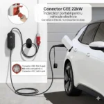 Statie Portabila pentru Incarcare Masini Electrice