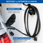 Suport de Perete pentru Cablu de Incarcare